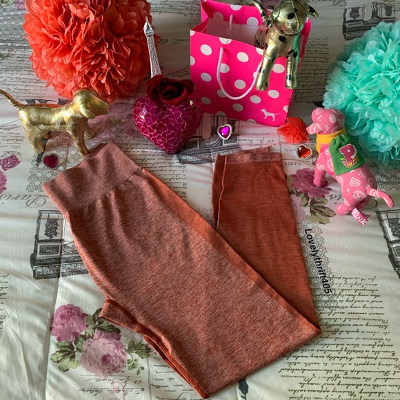 Victoria’s Secret Pink Seamless Leggings Size L - Picture 3 of 8